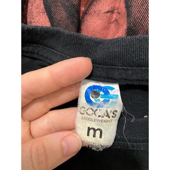 The Beatles Black Band Tee Size Medium Graphic Middleweight A Hard Day's Night - Picture 3 of 6